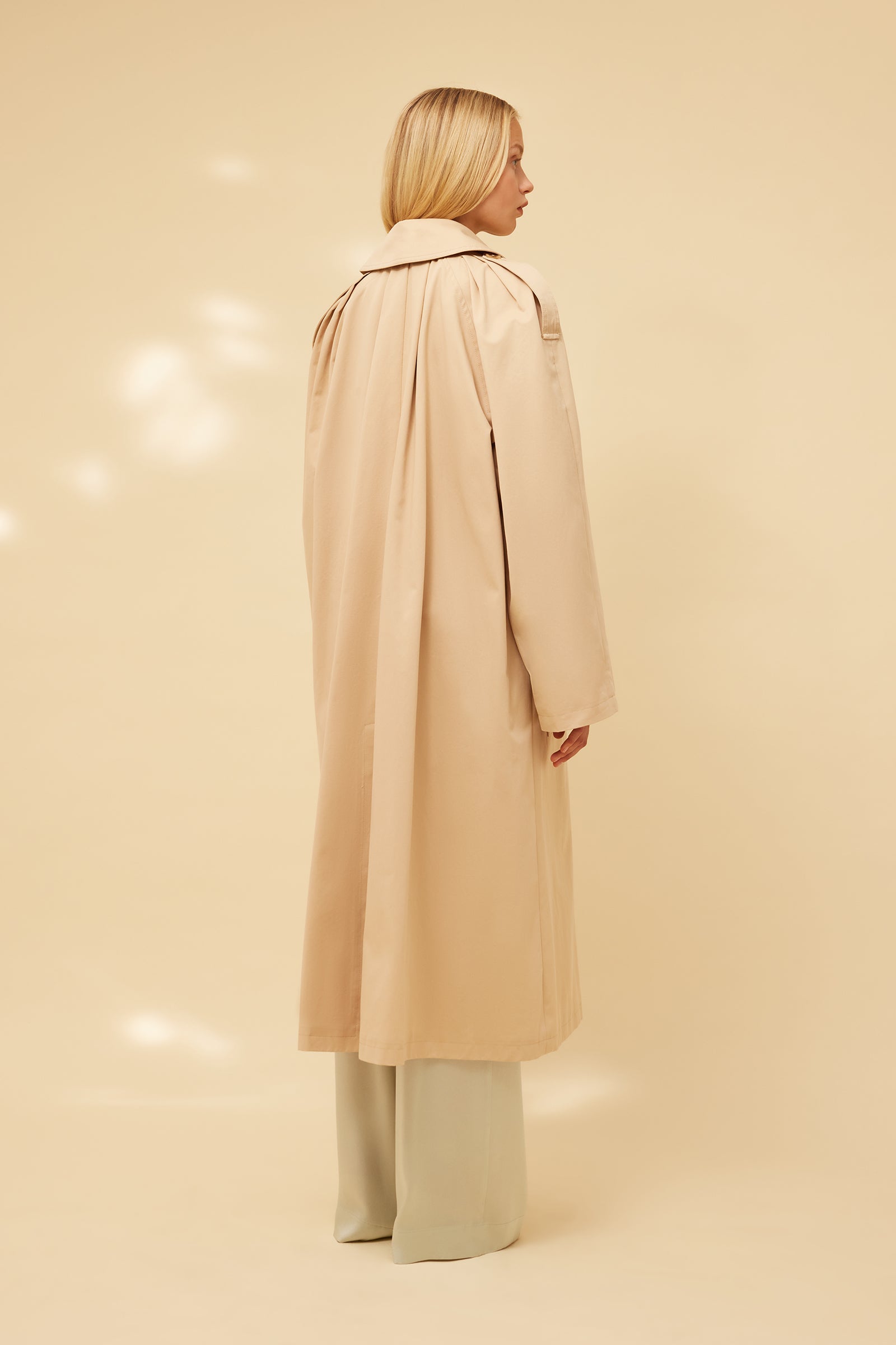 TRENCH IN GABARDINA