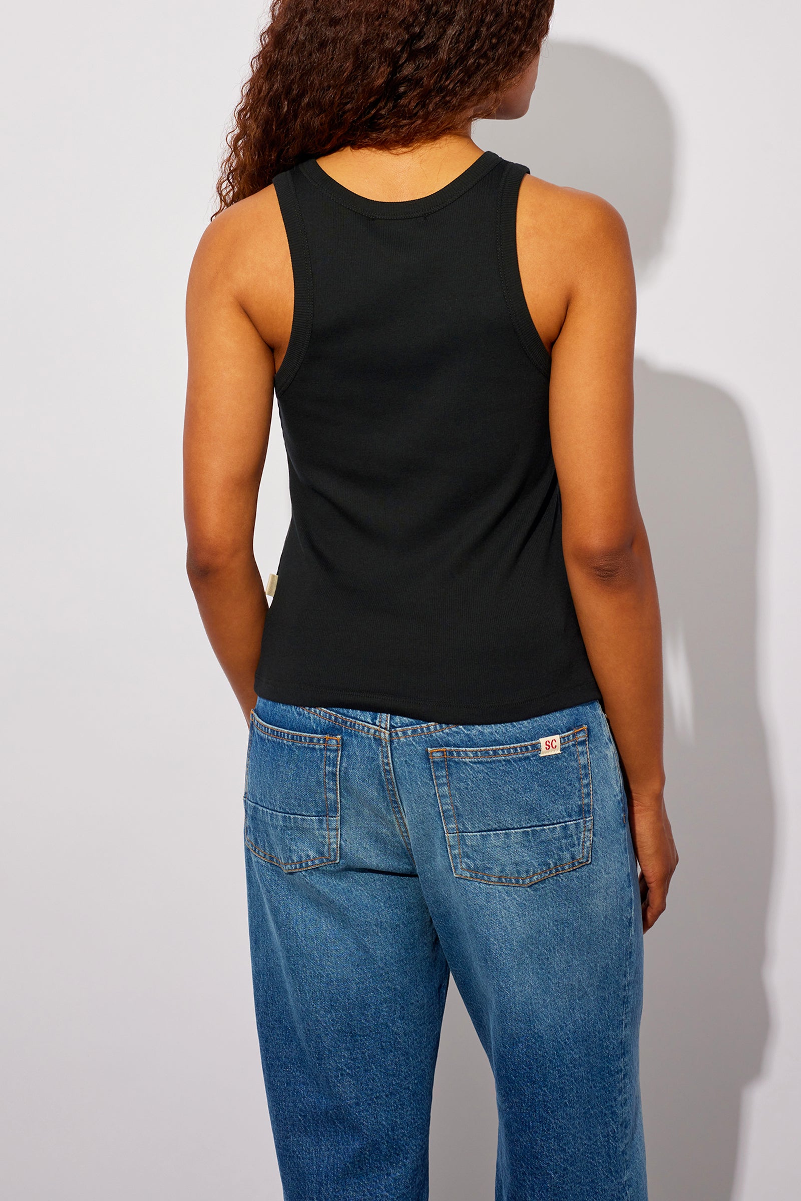 RIBBED TANK TOP