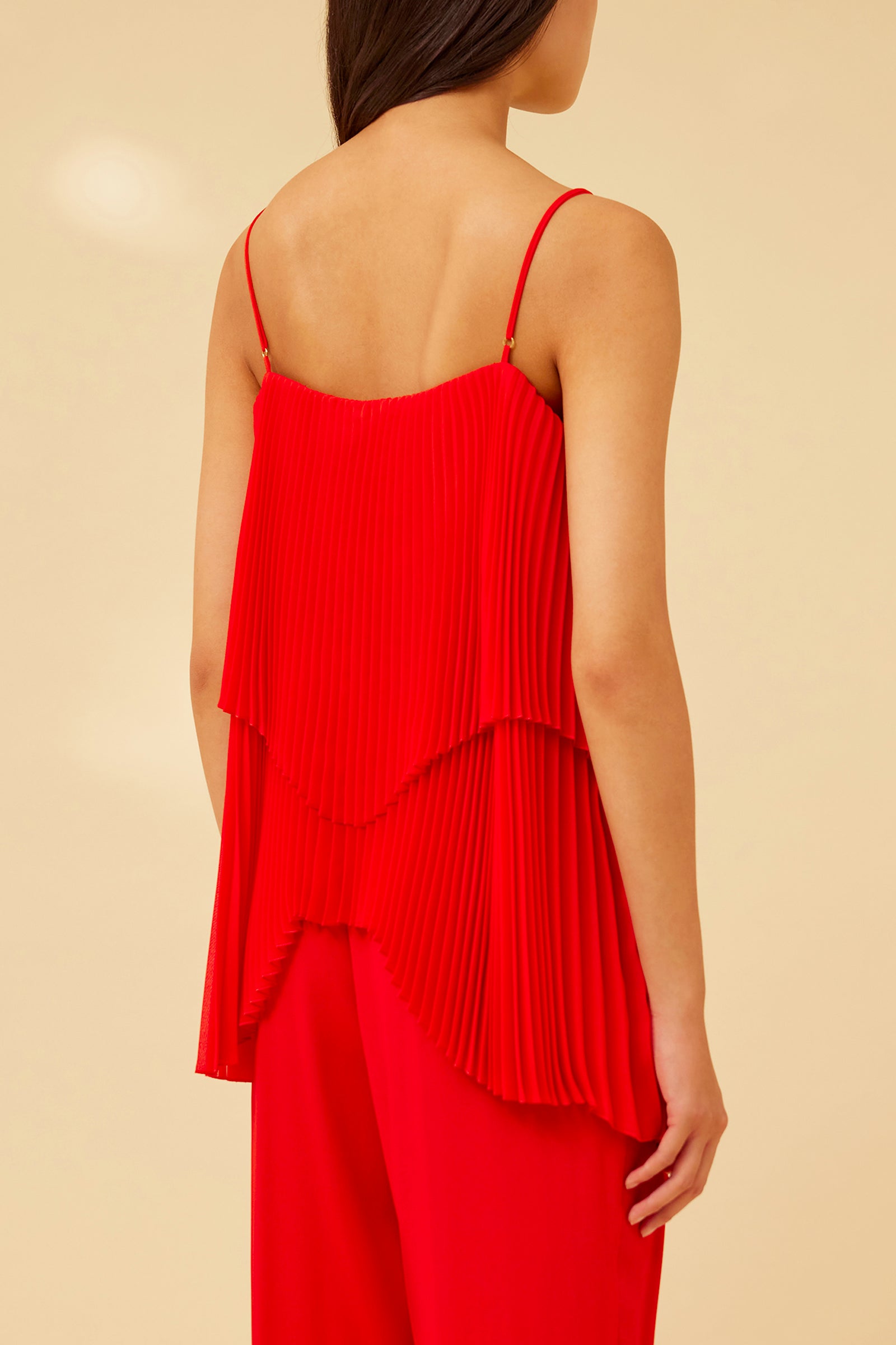 TOP IN GEORGETTE PLISSE'