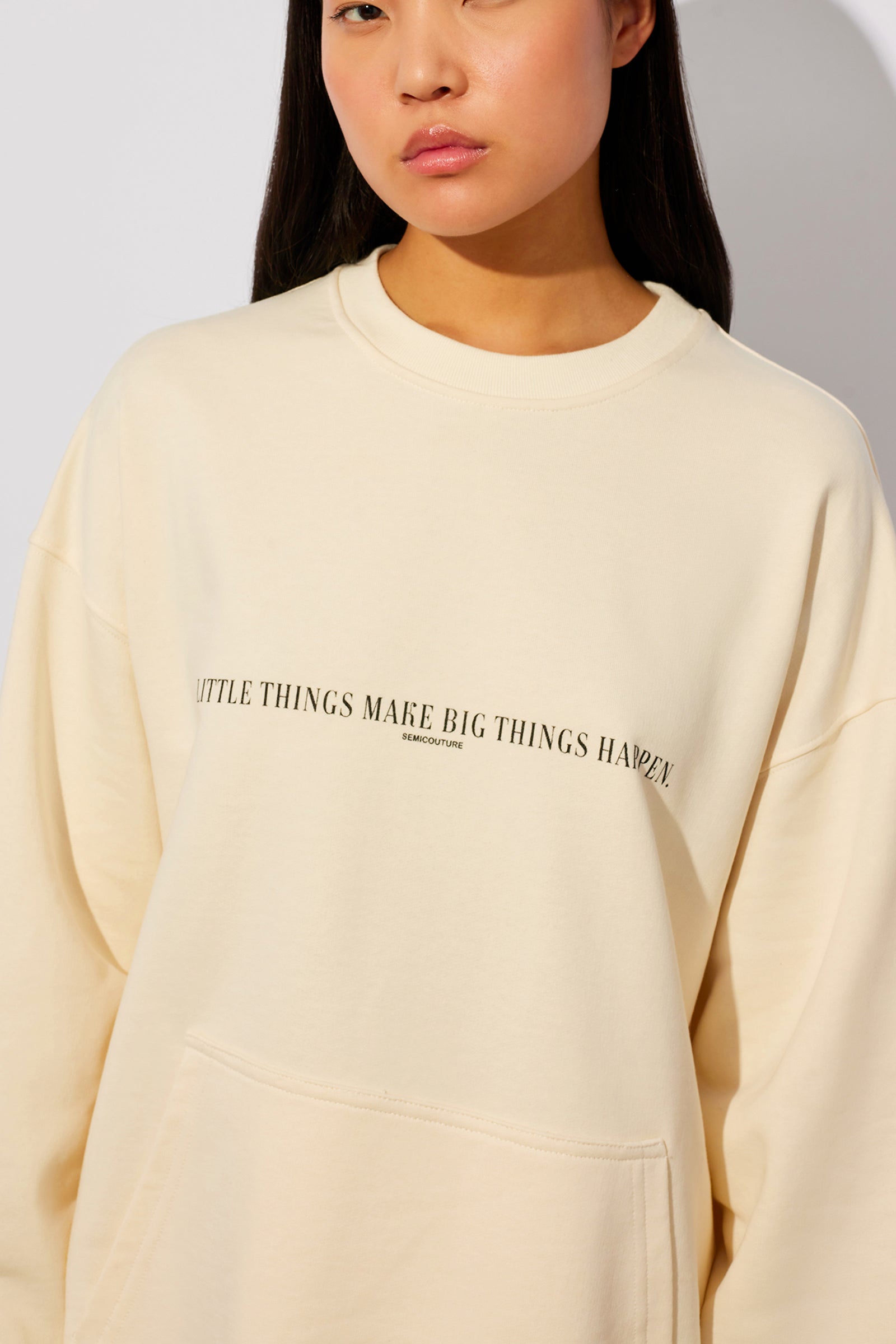 SWEATSHIRT WITH PRINT