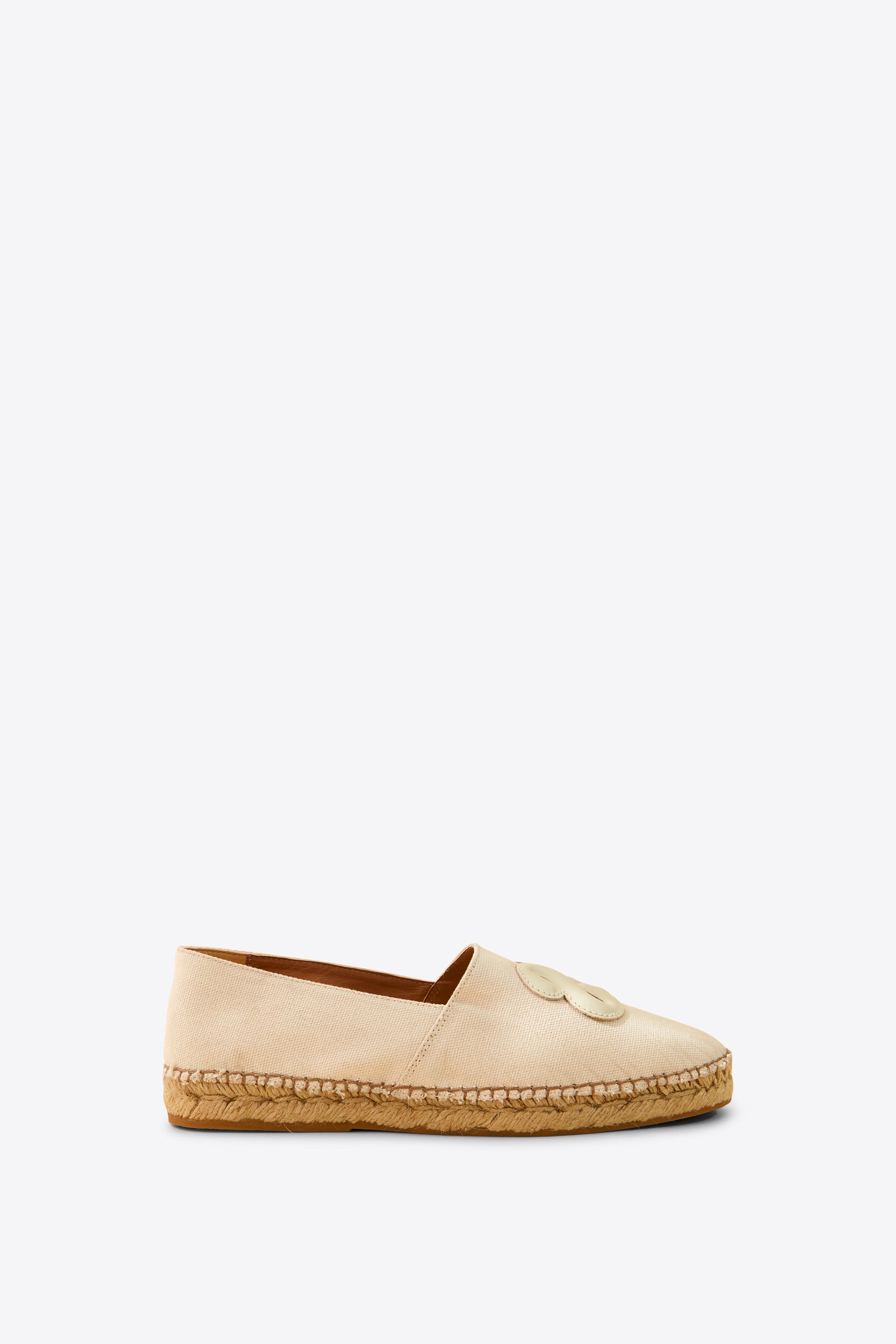 ESPADRILLE WITH LOGO INSERT