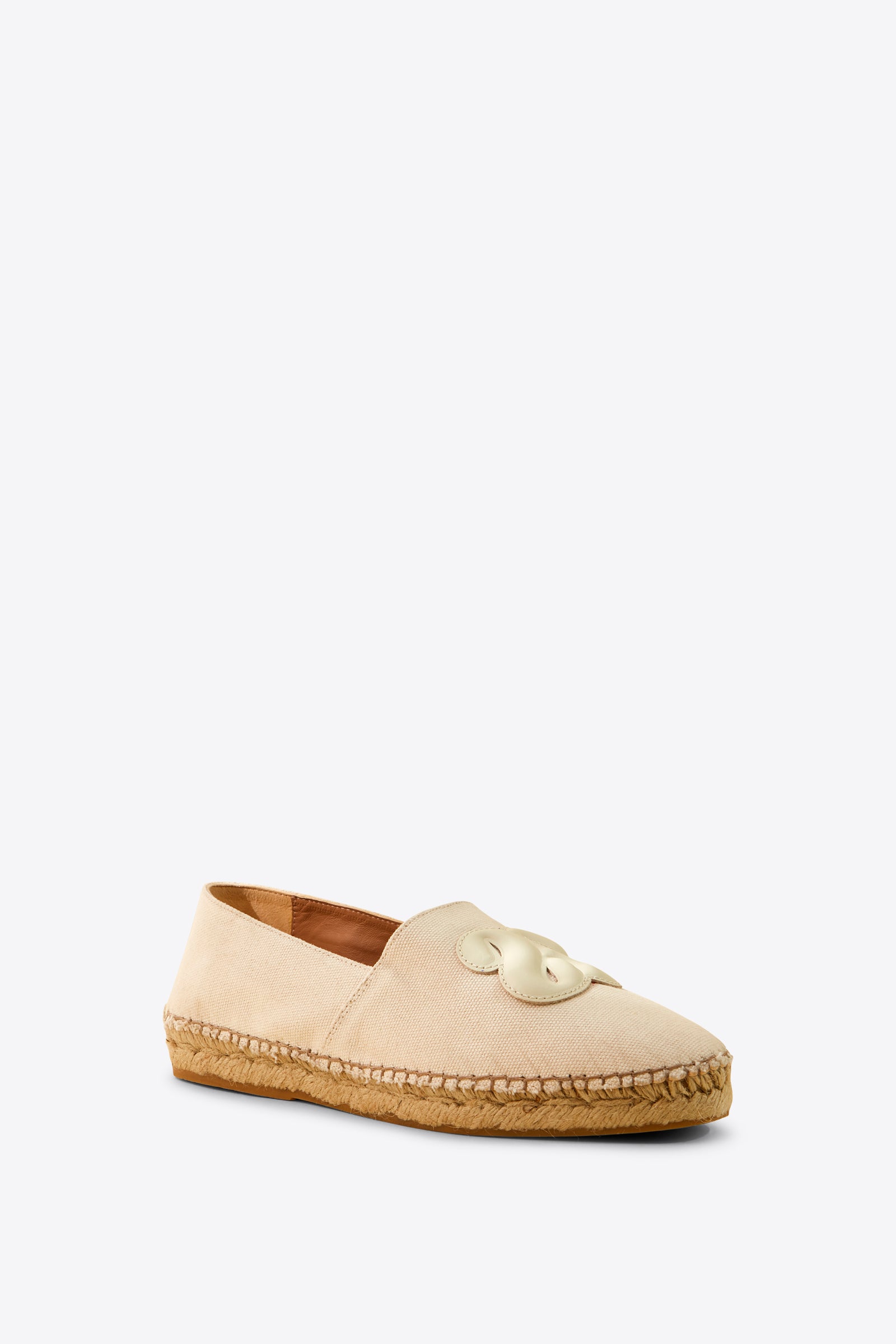 ESPADRILLE WITH LOGO INSERT