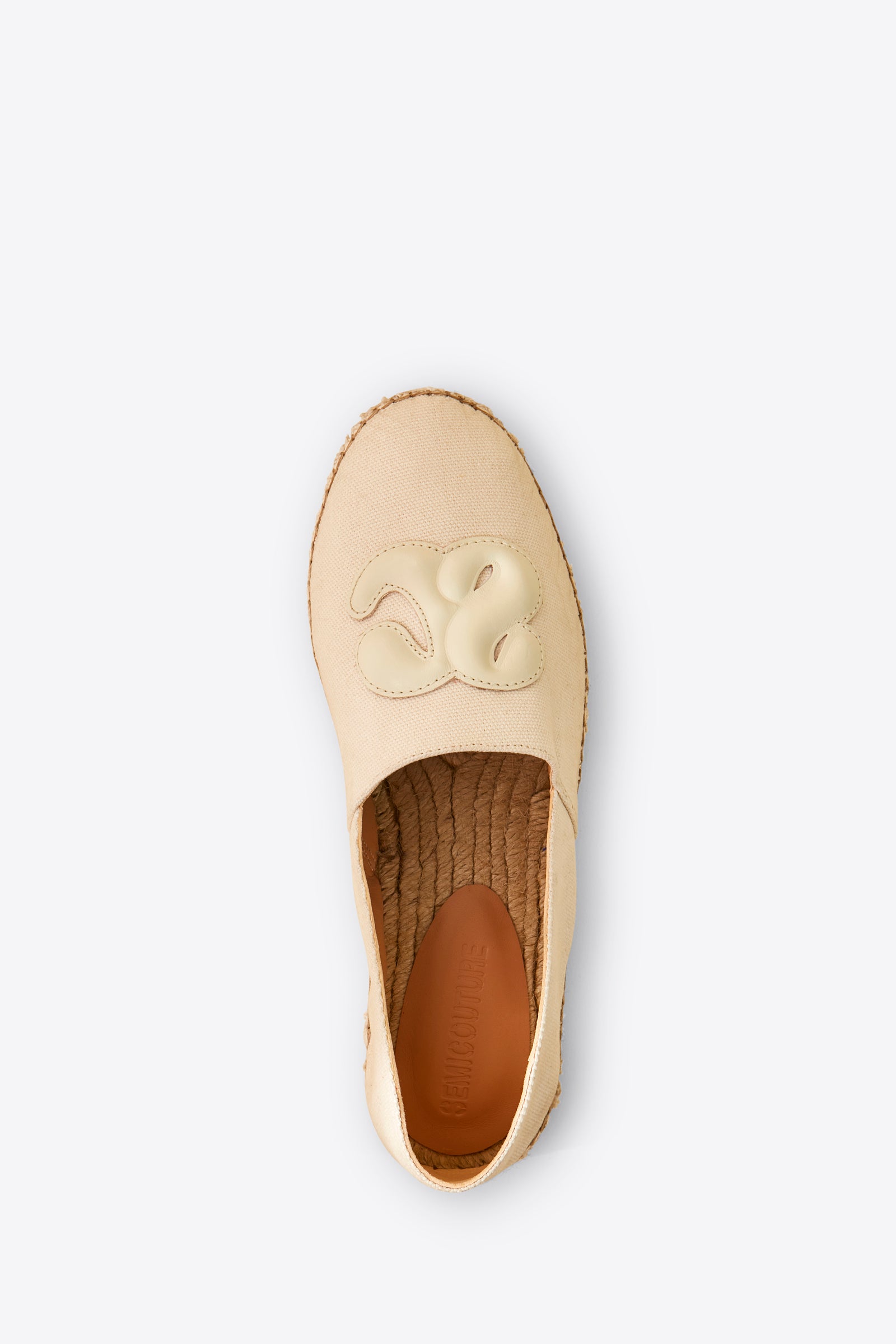 ESPADRILLE WITH LOGO INSERT