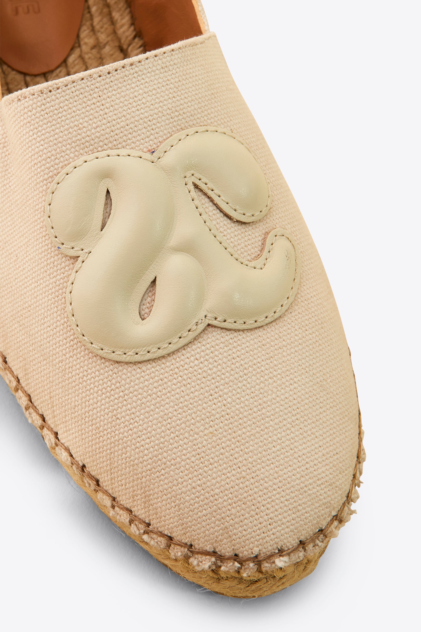 ESPADRILLE WITH LOGO INSERT
