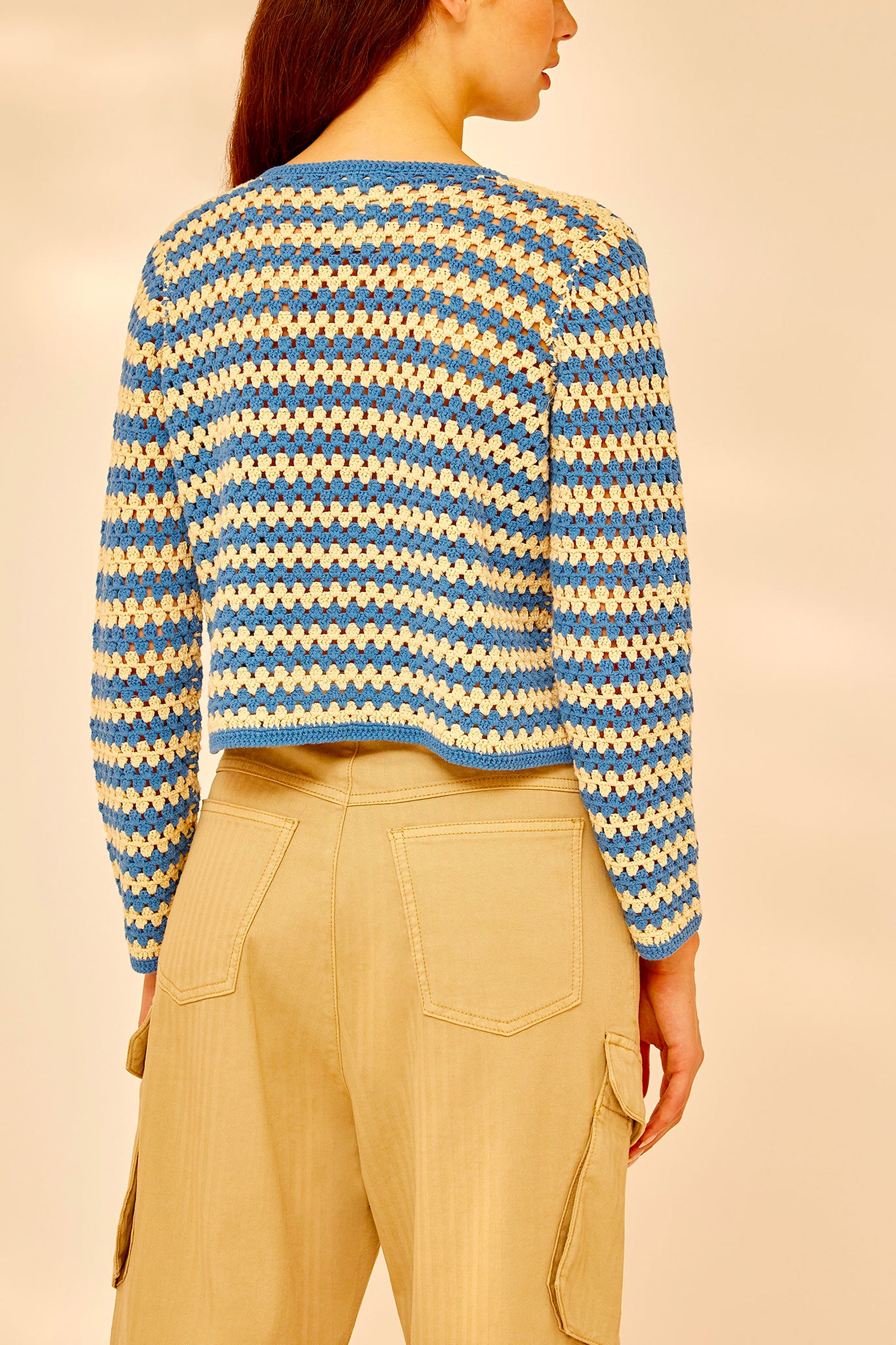CROCHET STITCH CARDIGAN