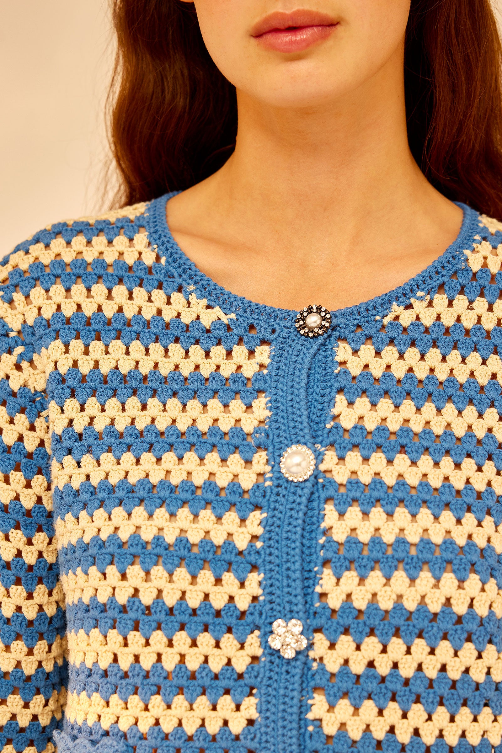 CROCHET STITCH CARDIGAN