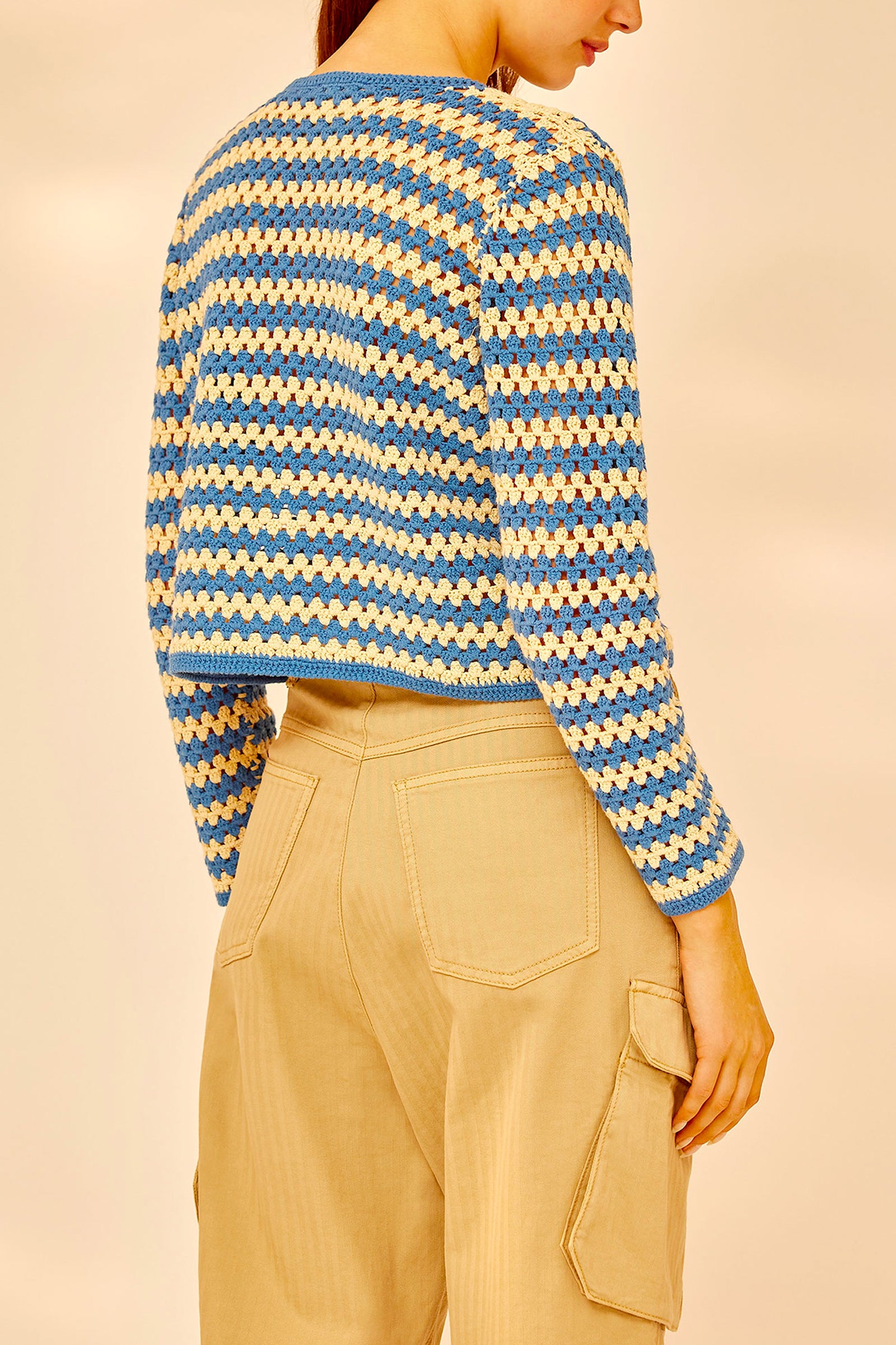 CROCHET STITCH CARDIGAN
