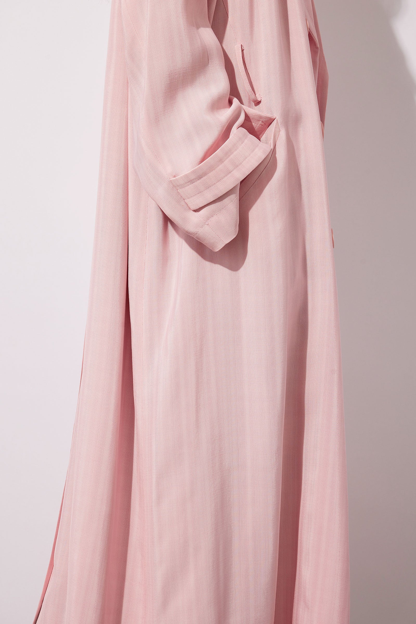 ARMOURED VISCOSE TRENCH COAT