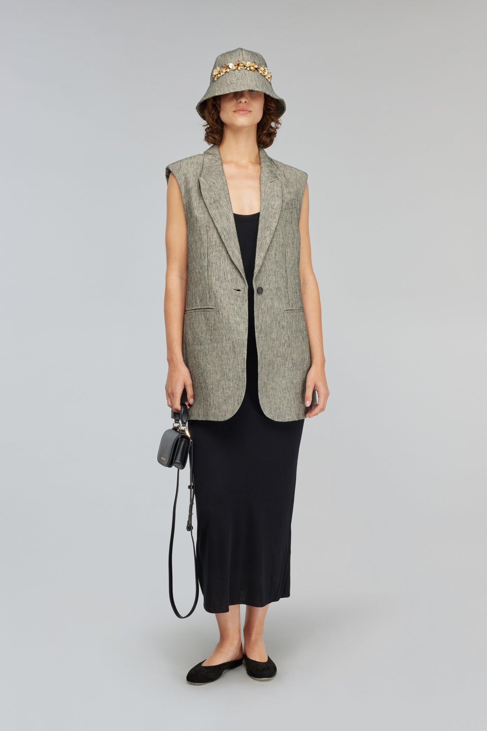 ボトムスその他 Semi Couture Ippolita Tailored Semi Couture Gilet S5YY5SV02CHN21-A.jpg?crop=