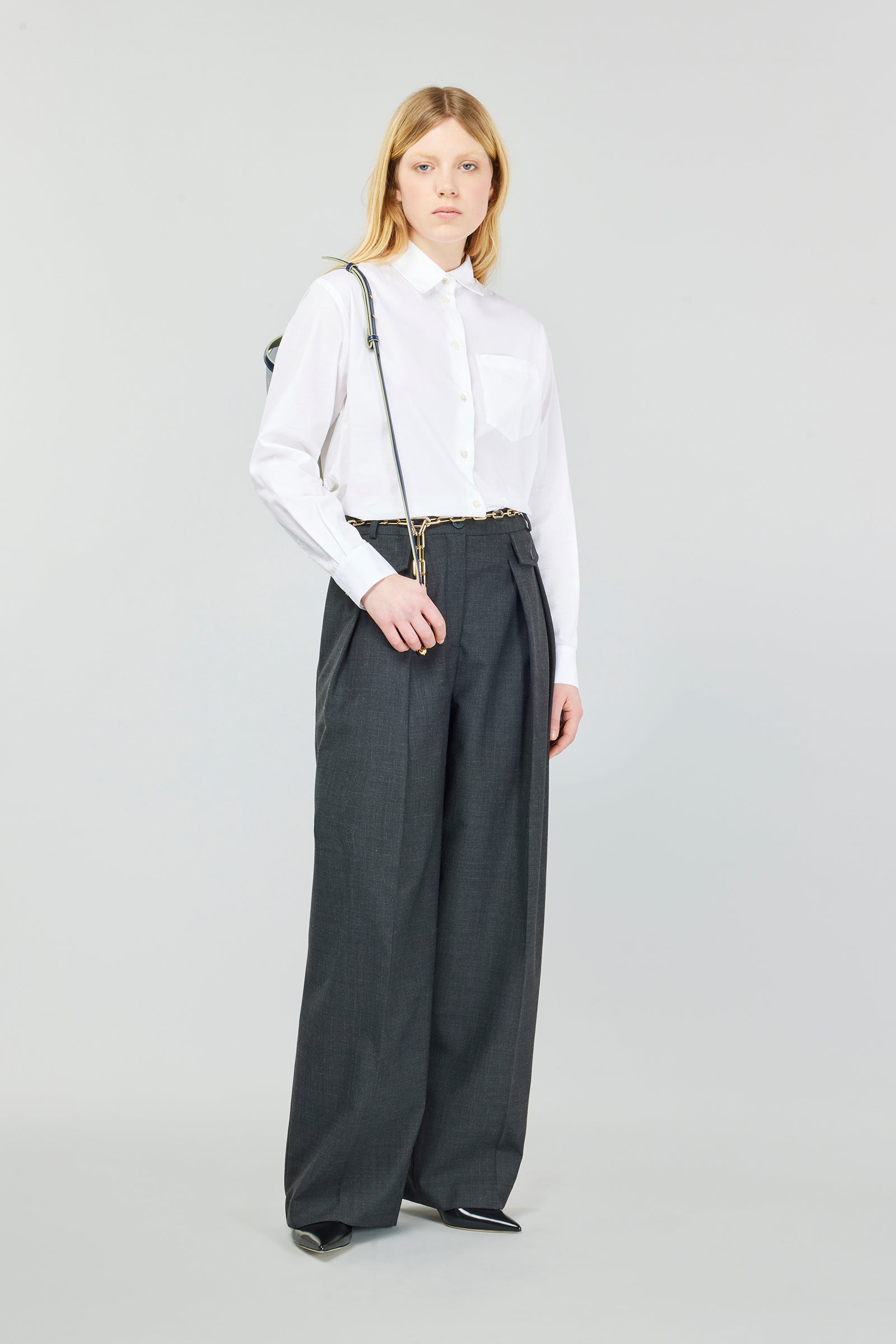 Semicouture Camicia violetta | semicouture