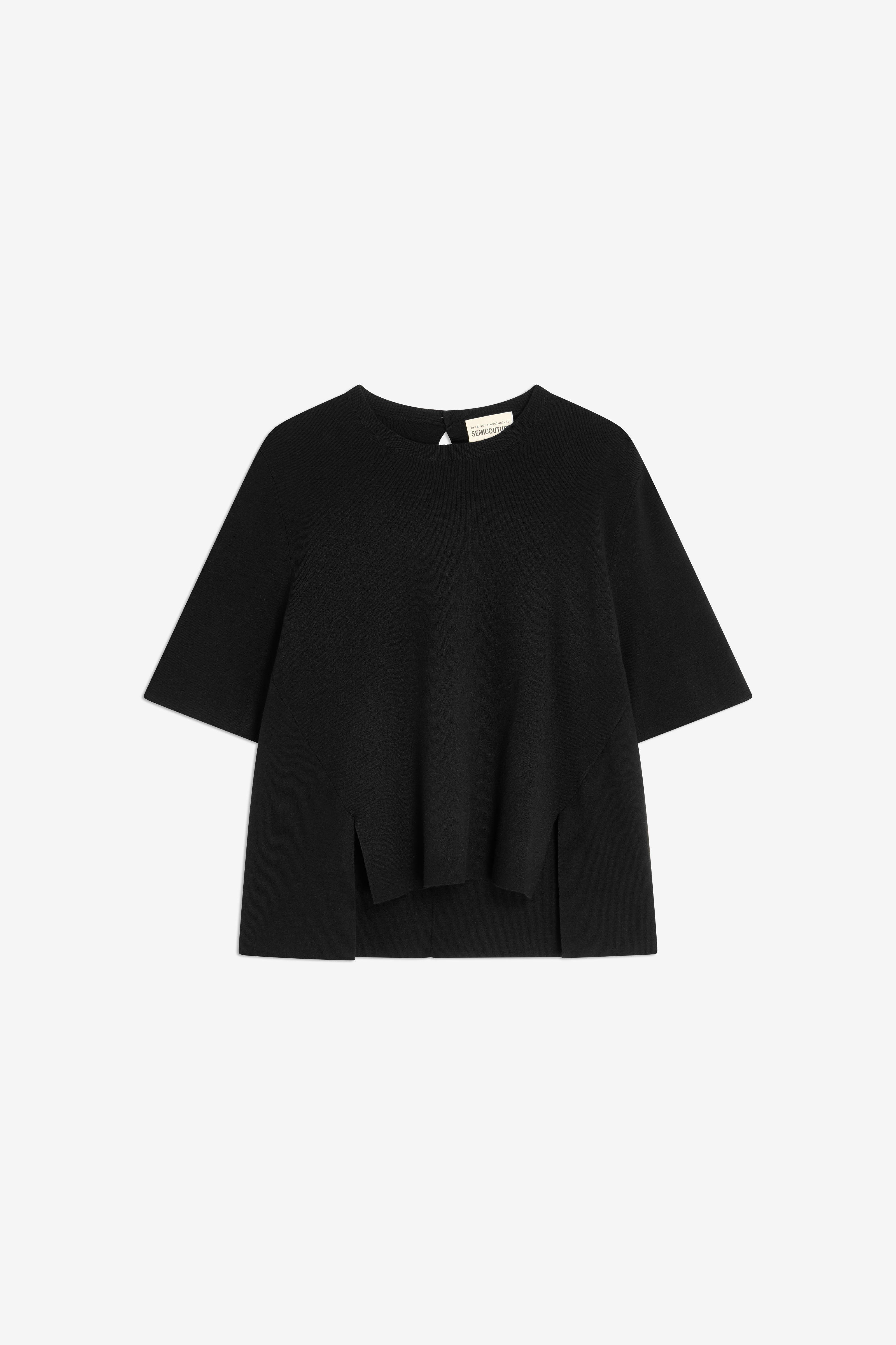 MAGLIA-KITTY-MANICHE-CORTE